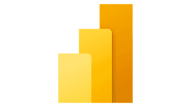 Power BI logo